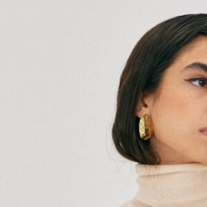 Waterproof, Sweatproof & Tarnish-free 18k gold plated women earring