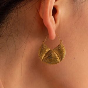 Waterproof, Sweatproof & Tarnish-free 18k gold plated women earring