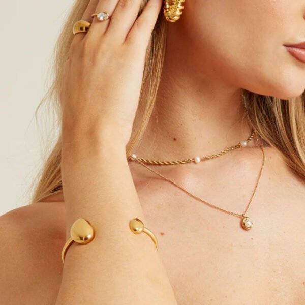 18k gold plated bracelet