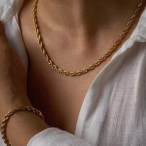 Reine necklace & Bracelet