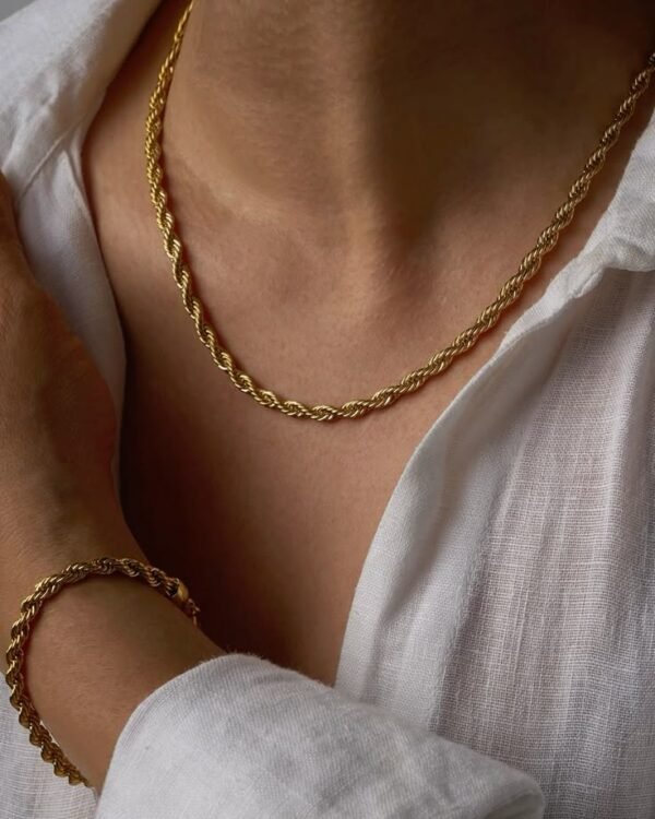 Reine necklace & Bracelet
